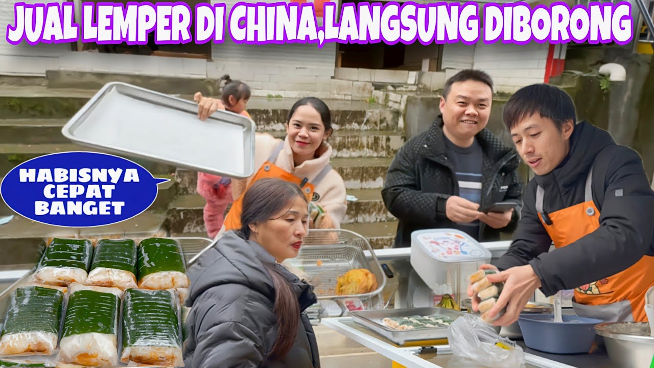 MENJUAL LEMPER ISI AYAM DI CHINA, KAGET PEMBELI LANGSUNG BORONG SEBANYAK INI HABISNYA CEPAT