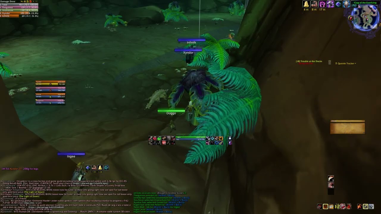 LVL 19 Hunter Twink | WOTLK | PVE | The Wailing Caverns | 01 Part 1