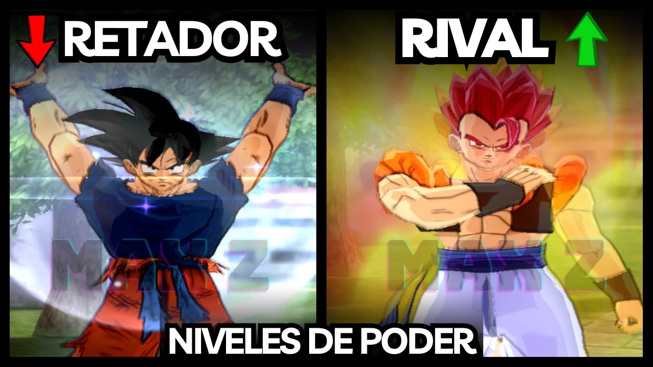 NIVELES DE PODER - TORNEO POR LA C0CA 😎 | DRAGON BALL Z BUDOKAI TENKAICHI 3 ISO