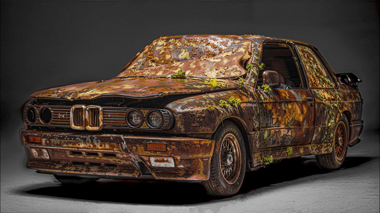 Restoration Abandoned BMW M3 | Vintage Sport Car Full Rebuild