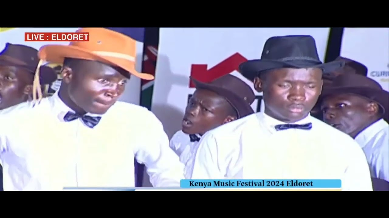 MALAVA BOYS HIGH SCHOOL  AT THE KENYA NATIONAL MUSIC FESTIVAL, NATIONAL COMPETITION IN ELDORET.