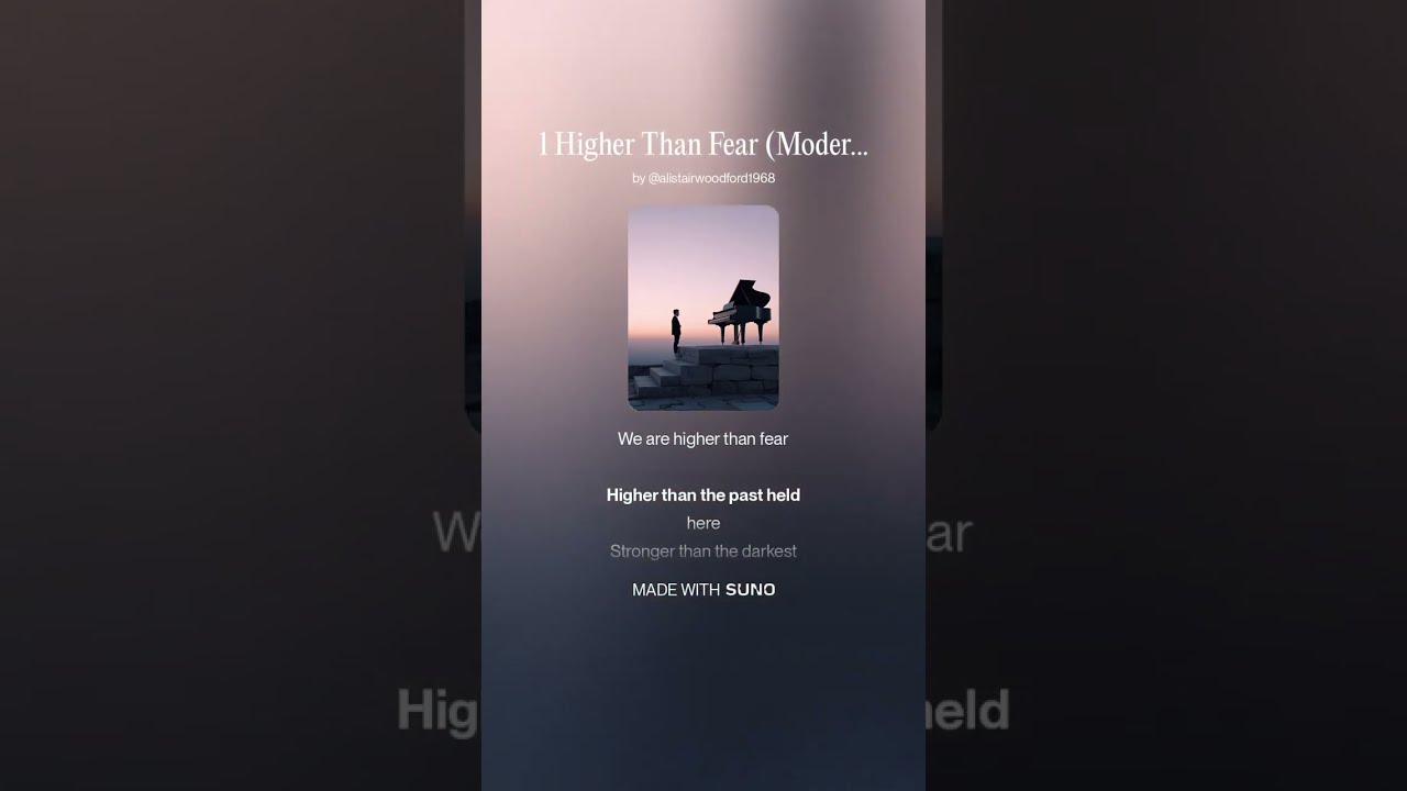 1 Higher Than Fear Modern Opera Version