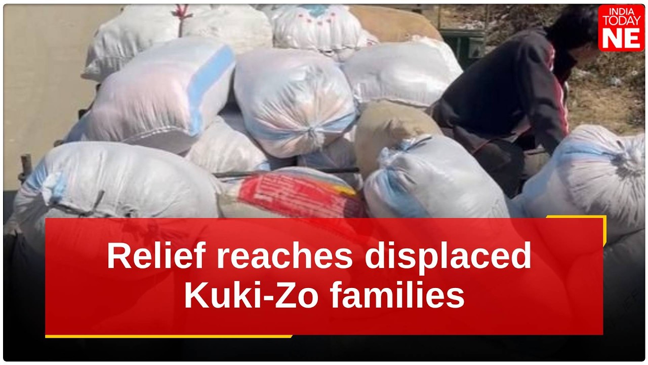 Manipur: Relief reaches displaced Kuki-Zo families after Litan violence