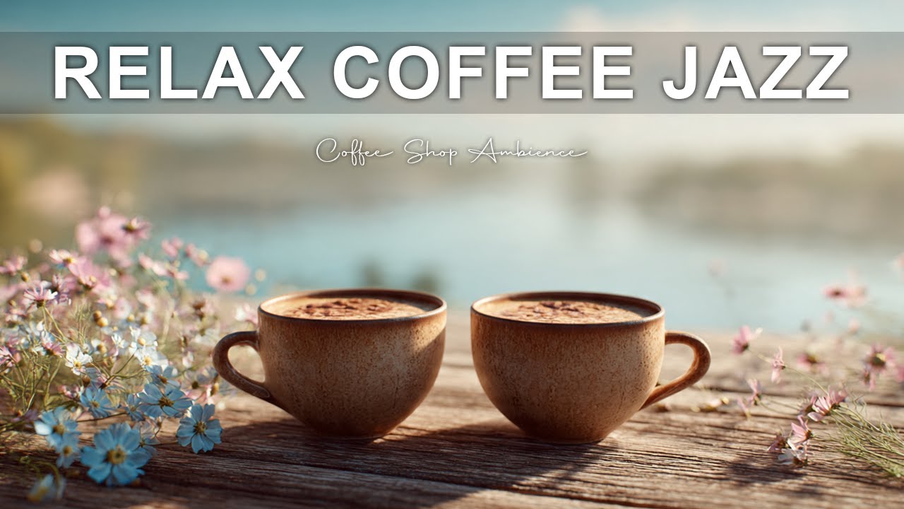 Relax Coffee Jazz ☕ Calm Morning Jazz & Cozy Café Ambience for Study & Work