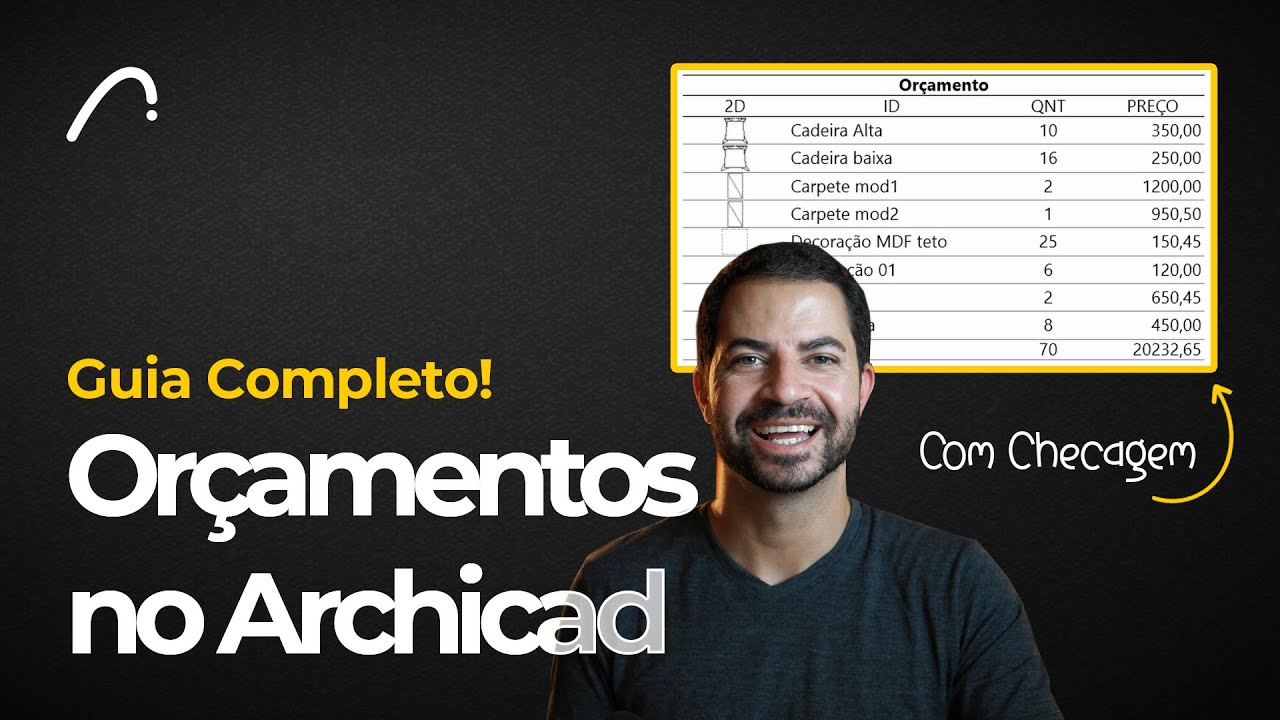 💰 Orçamentos no Archicad: Guia Completo! 🚀