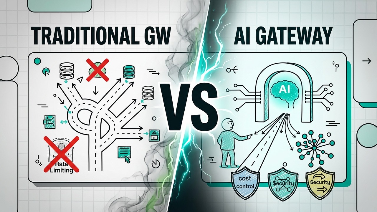 API Gateway vs AI Gateway: Why Your Strategy Is Wrong