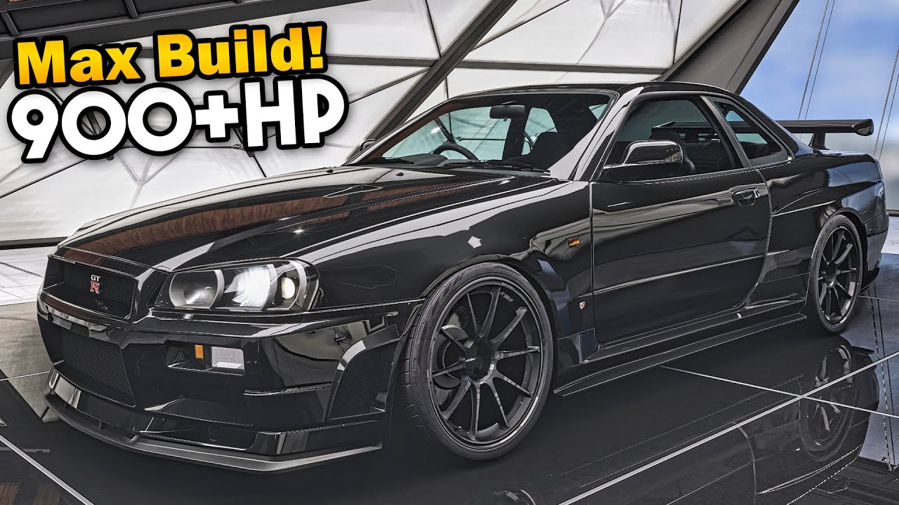 Forza Horizon 5 Car Customization - 900HP Nissan Skyline GT-R R34 V-Spec II