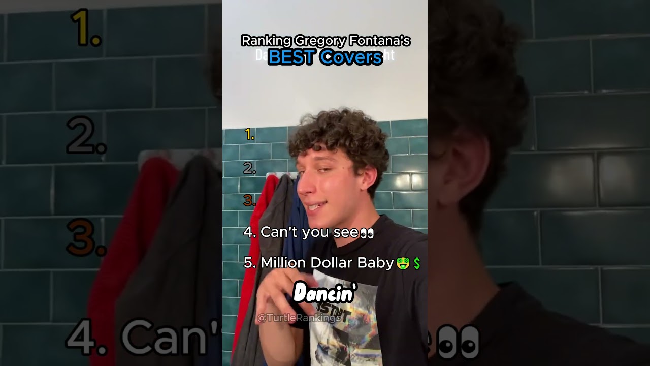 Ranking Gregory Fontana's Best Covers!✨