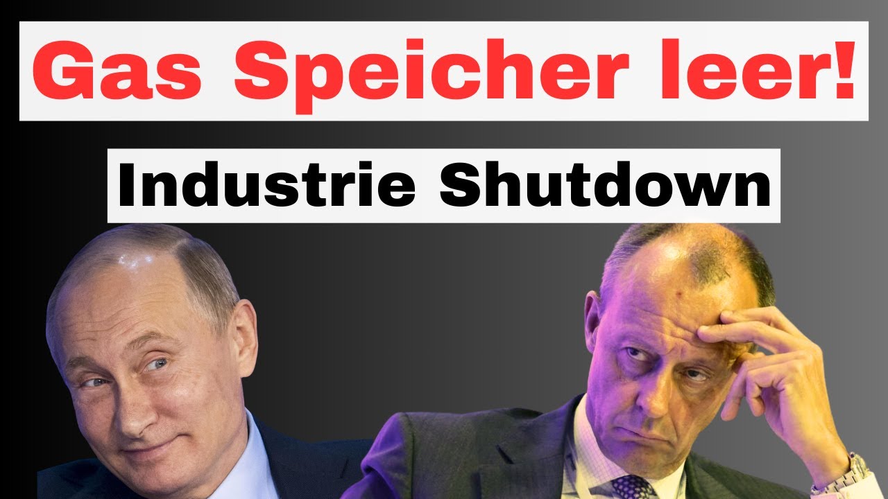 Gasspeicher nur noch 27 % &ndash; Steht Deutschland vor der Industrie-Abschaltung?