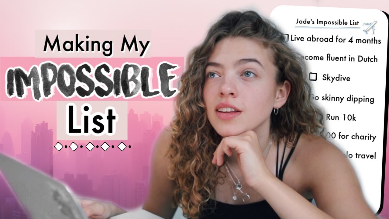 Reviewing My Impossible List: make an actionable bucket list with me! 🦋