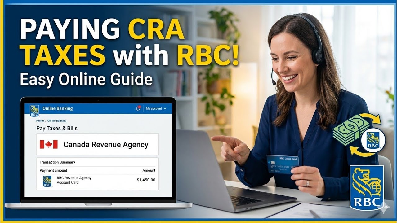 How to Pay Canada Revenue Agency Using RBC Online Banking | CRA Payment Guide with RBC