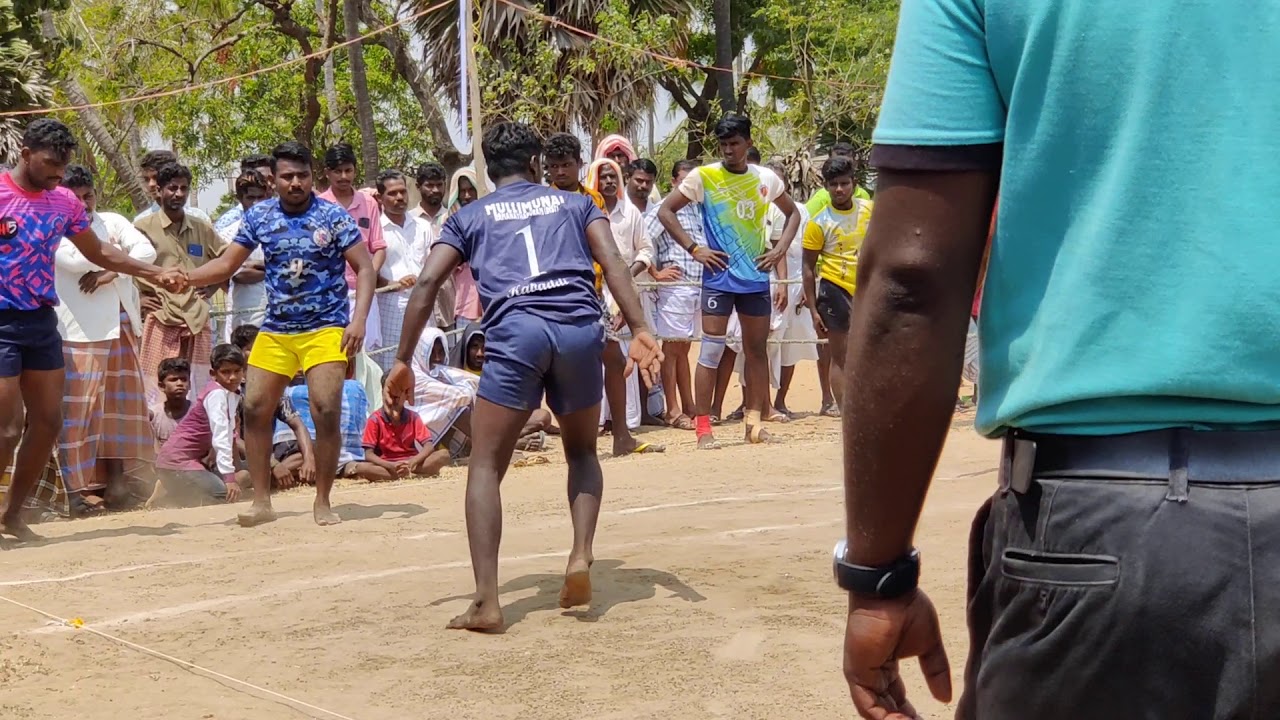 Mullimunai vs silukavayal kabaddi metch