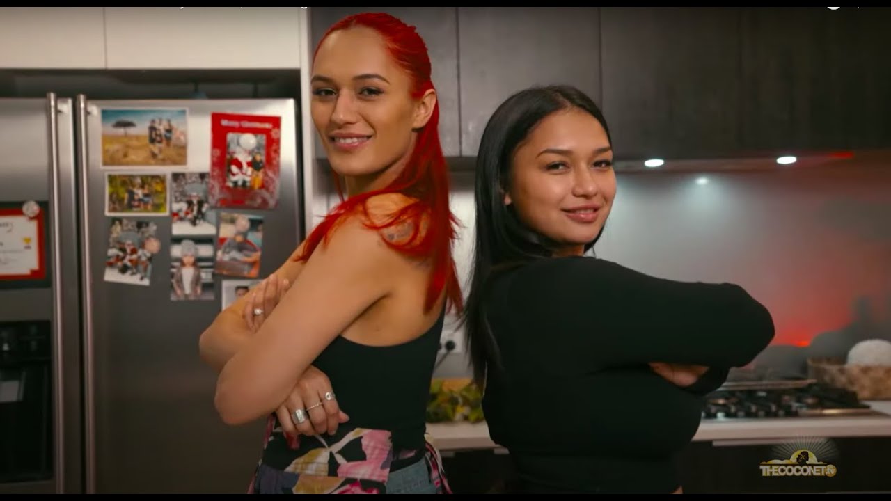 Dancers Kaea and Ruthy Battle | Cooking With The Stars