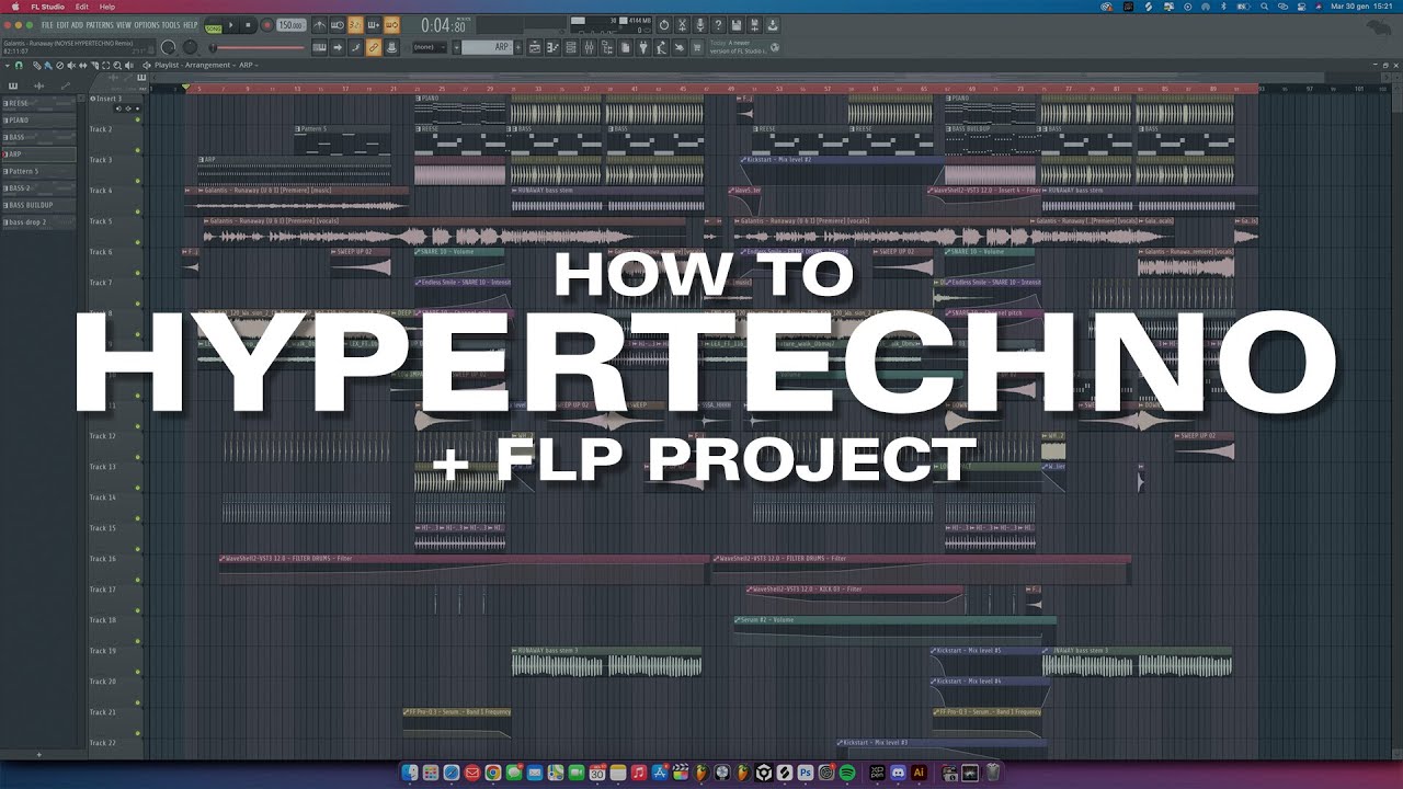 How to HYPERTECHNO (Like Macon, VIZE, Niklas Dee..) + FLP Download