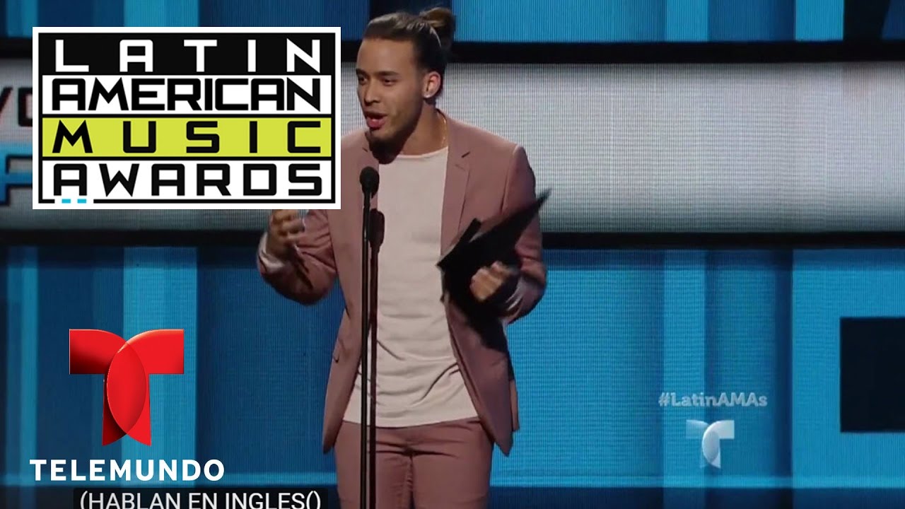 Prince Royce gana como “Artista Favorito-Tropical” en los Latin AMAs 2016 | LAMAS | Entretenimiento