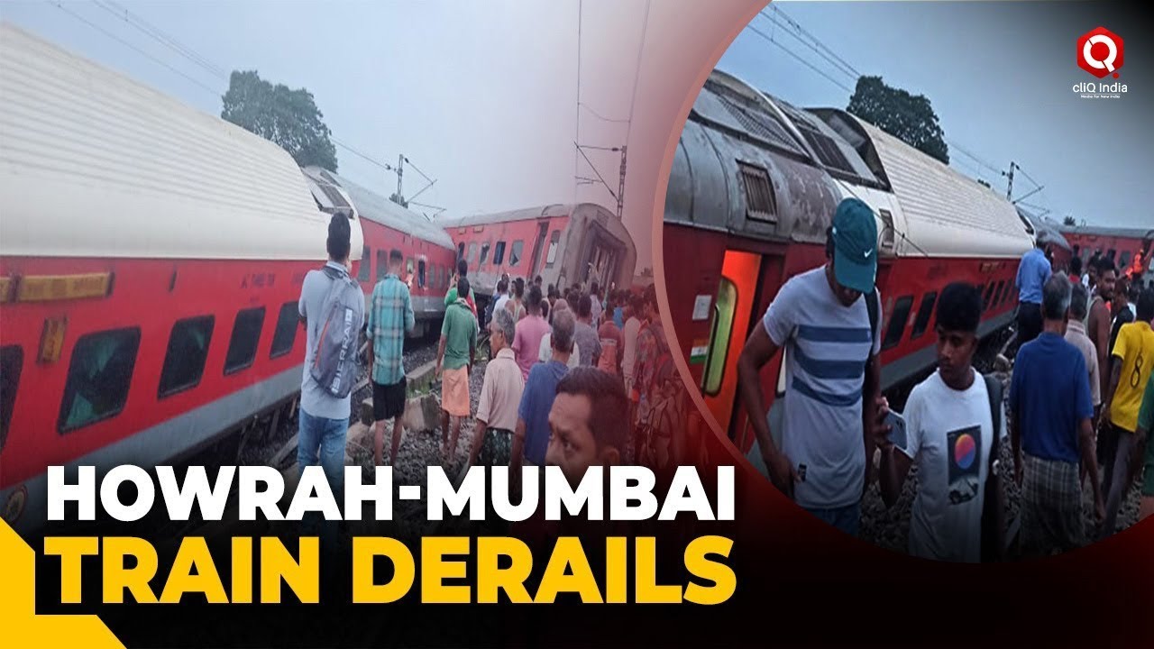 Howrah-CSMT Express train derails near Jharkhand's Chakradharpur, 2 Killed