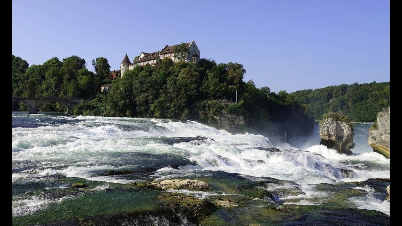 A short drive thru Switzerland to Rhine Falls.