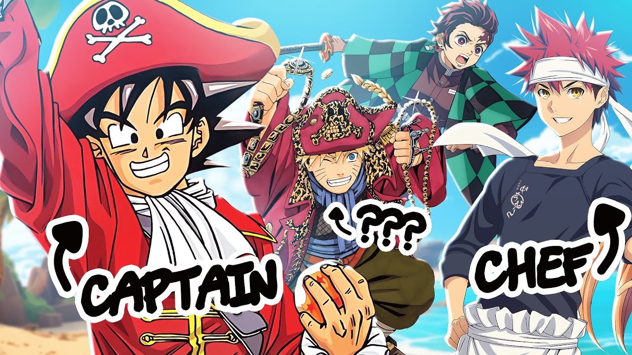 Можем ли мы создать пиратскую команду One Piece с другими персонажами аниме?