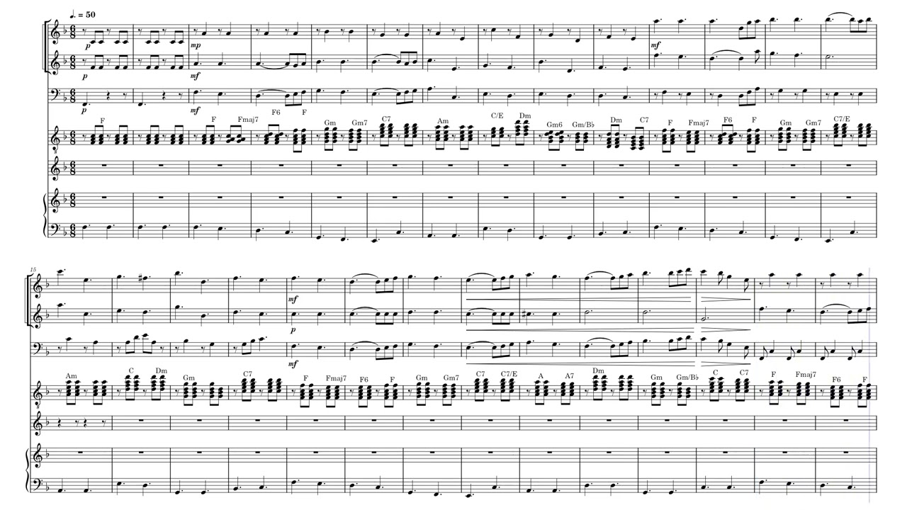 La Valse De L'amour – Patrick Doyle by  Arr. by Matthews