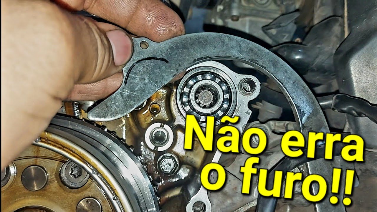 Gabarito pra fazer o furo na carcaça pra instalar motor de arranque
