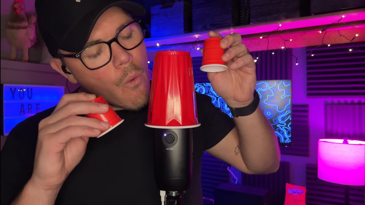 ASMR for Sleep // Mic Blowing & Gentle Tapping for Max Tingles