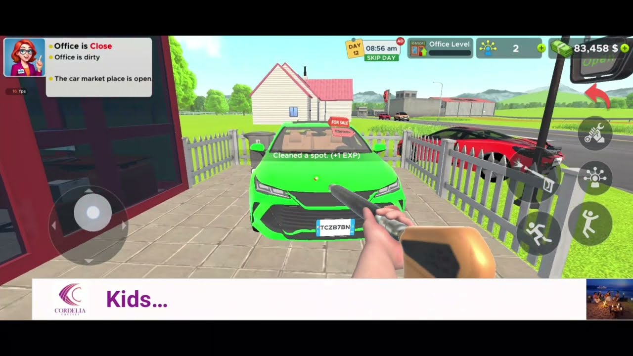 I am good business woman car for sale simulator gameplay video 😱💸🤑 #carforsale #gaming @dipalithaker