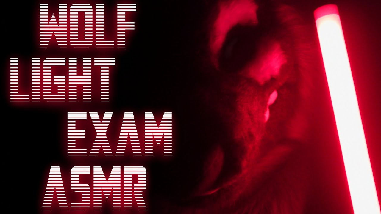 ASMR | Dark Room Light Examination 🐺 (Fast-Paced, Follow The Light, Affirmations, Tongue Clicking)