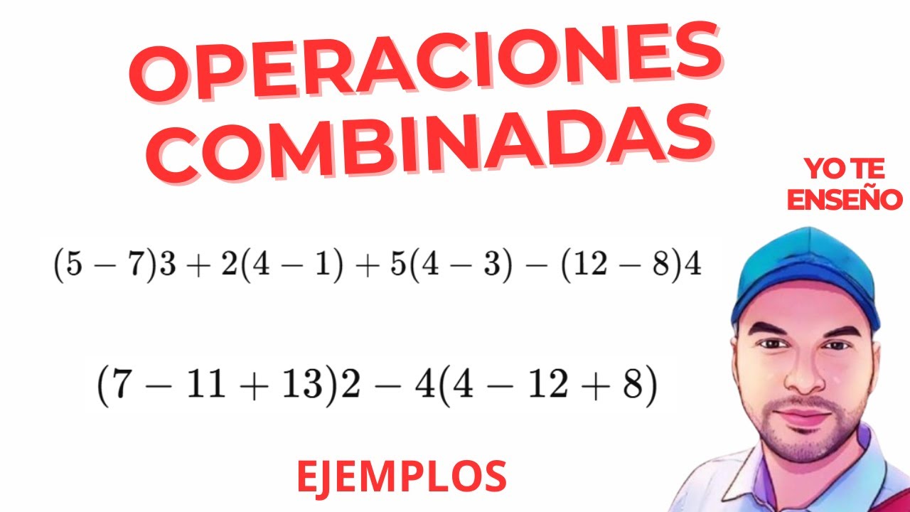 Operaciones combinadas con n&uacute;meros enteros, suma, resta y multiplicaci&oacute;n |LUCHO PROFE|