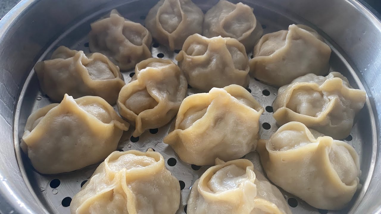 Манты с картофелем👍Manty❤️Manti sehr lecker