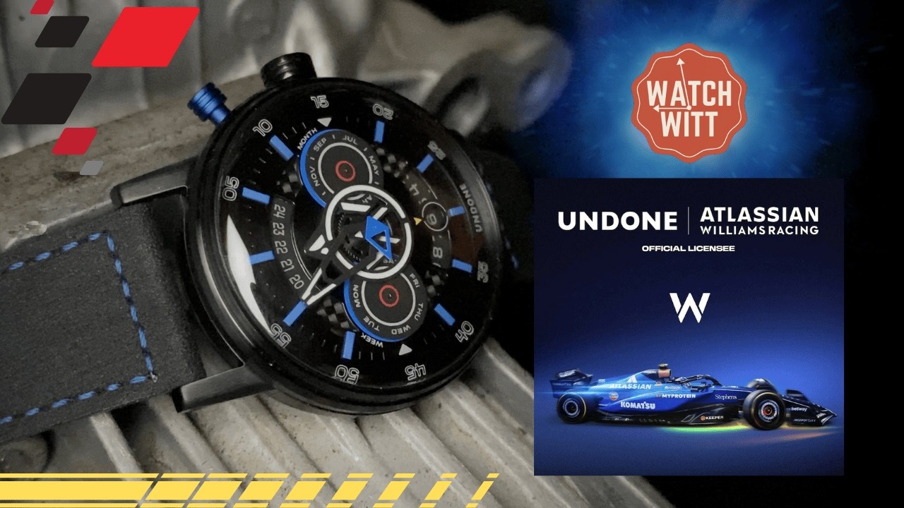 UNDONE x Atlassian Williams Racing FW47 Watch | The Most Detailed Look!