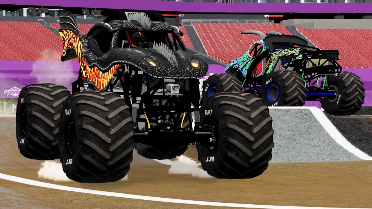 20 Truck CWM Atlanta 2024 Racing - BeamNG.Drive Monster Jam