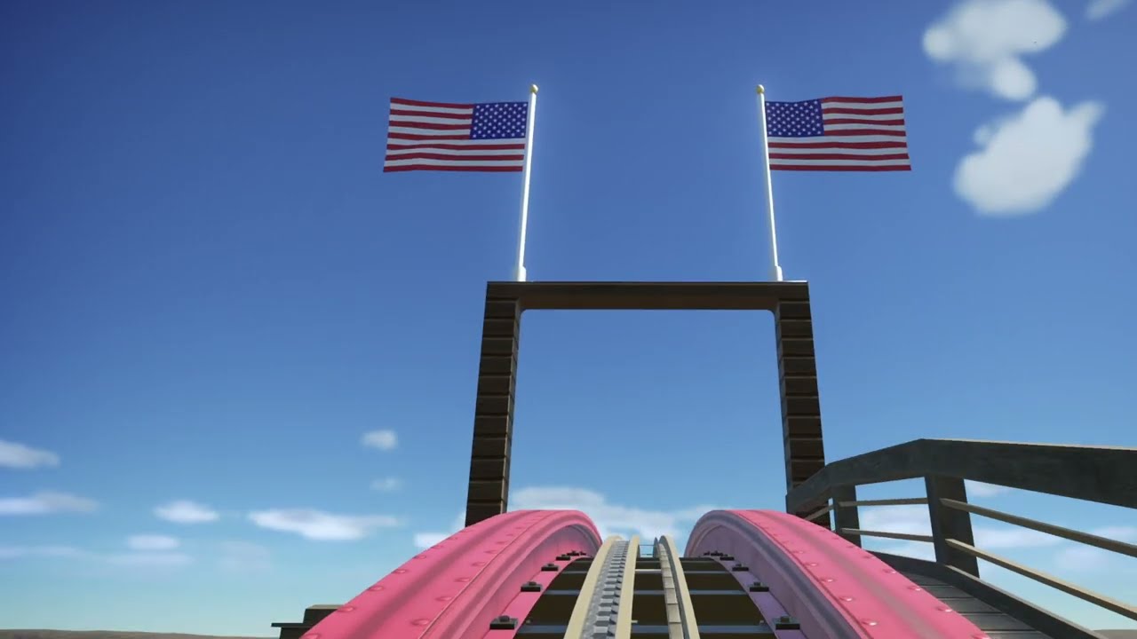 New Texas Giant at Six Flags Over Texas - Planet Coaster