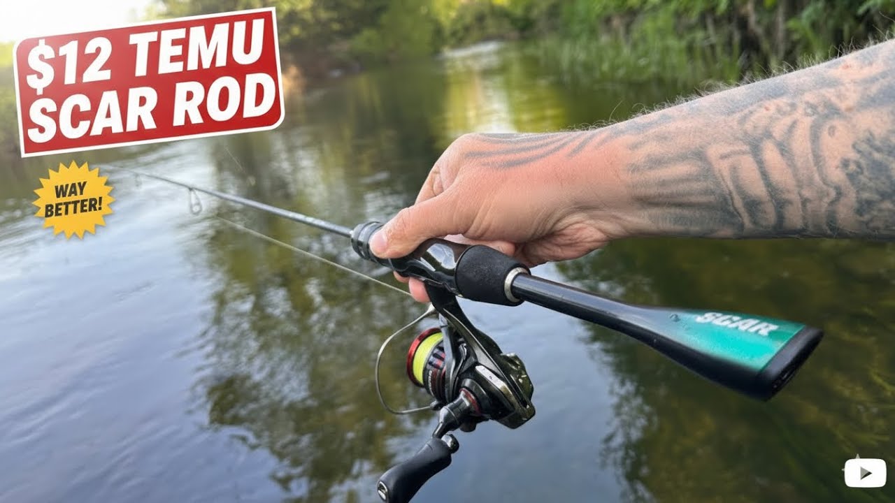 $12 Temu Fishing Challenge! Caught Fish & Found Golf Balls?! (Budget Fishing Adventure)