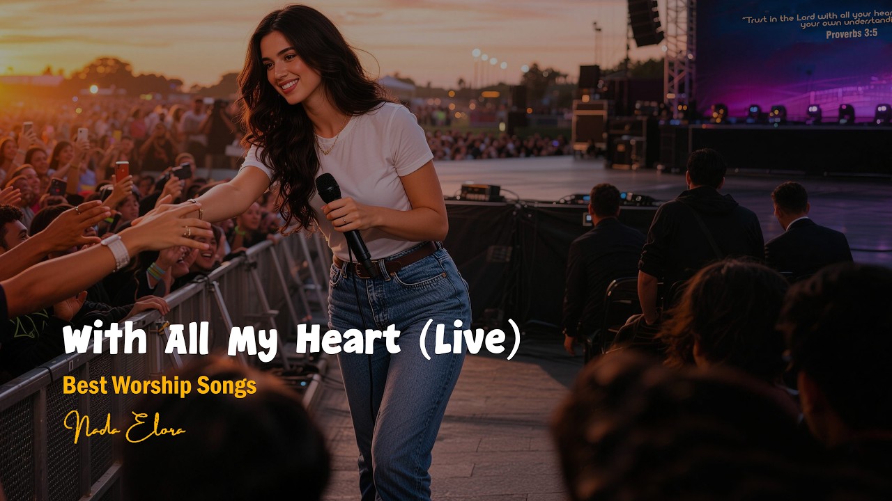 With All My Heart - Powerful Worship Song | Nada Elora