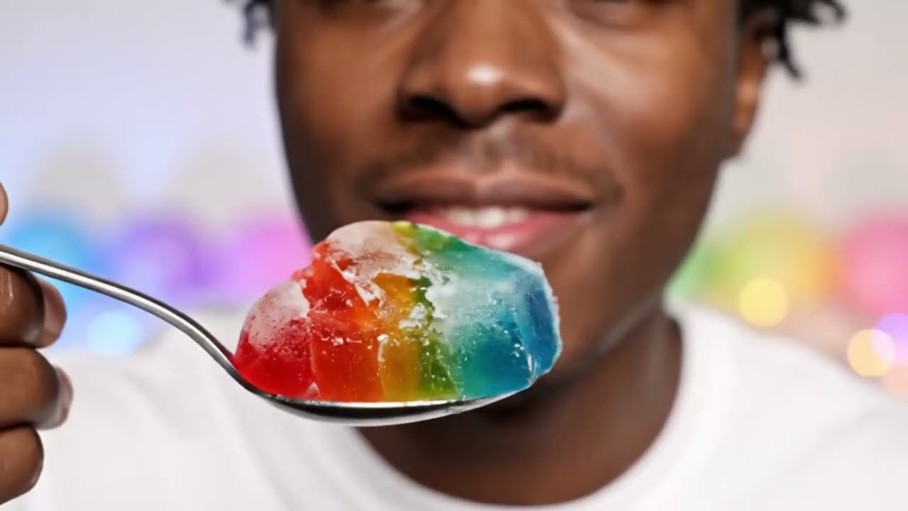 Fruit Jelly ASMR 🍓🍊 Juicy Wobble & Satisfying Sounds #asmr