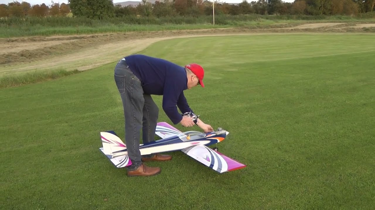 Kyosho Calmato Sports 40 At The Seven Towers Model Flying Club Ballymena.