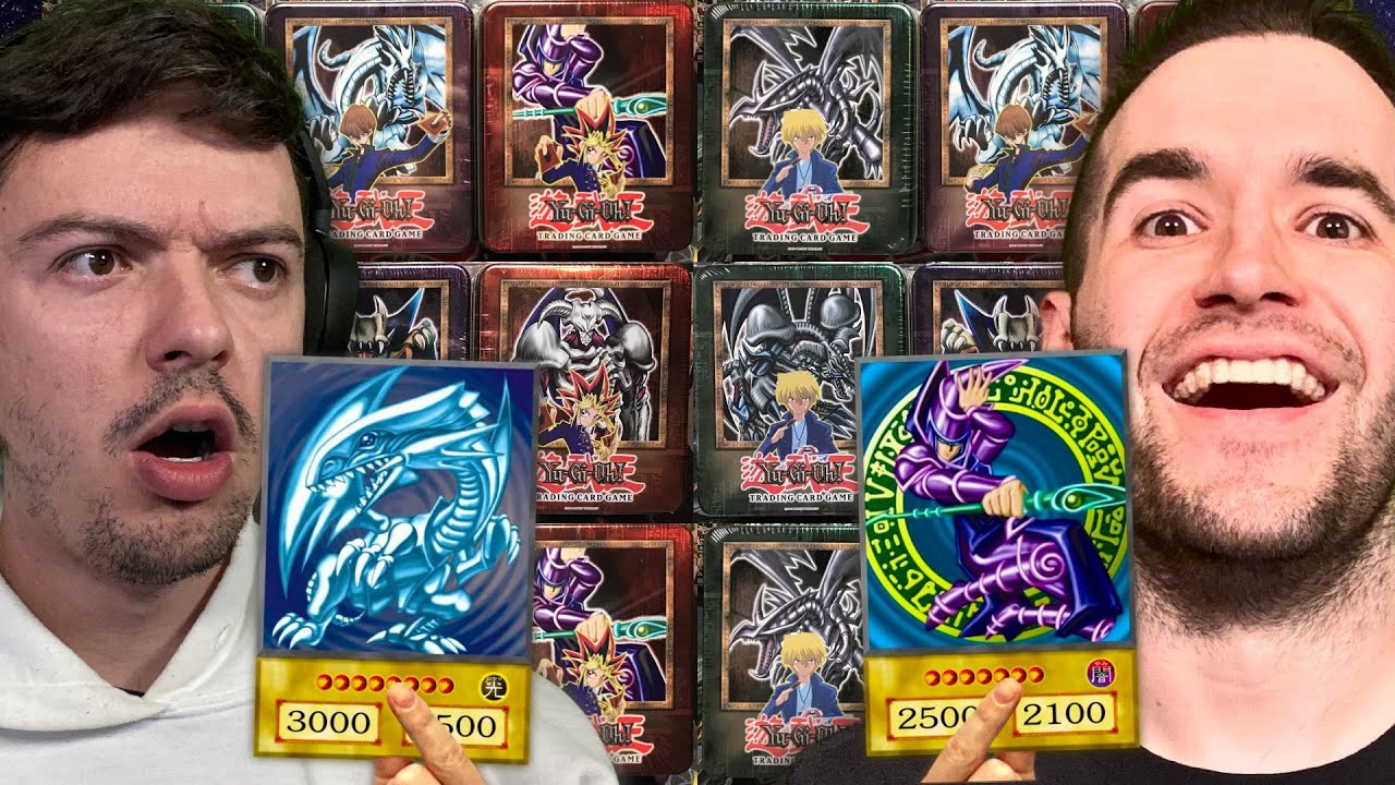 We Opened EVERY 2002 Yugioh Tin - Then We DUEL! Ft. @rhymestyle ​