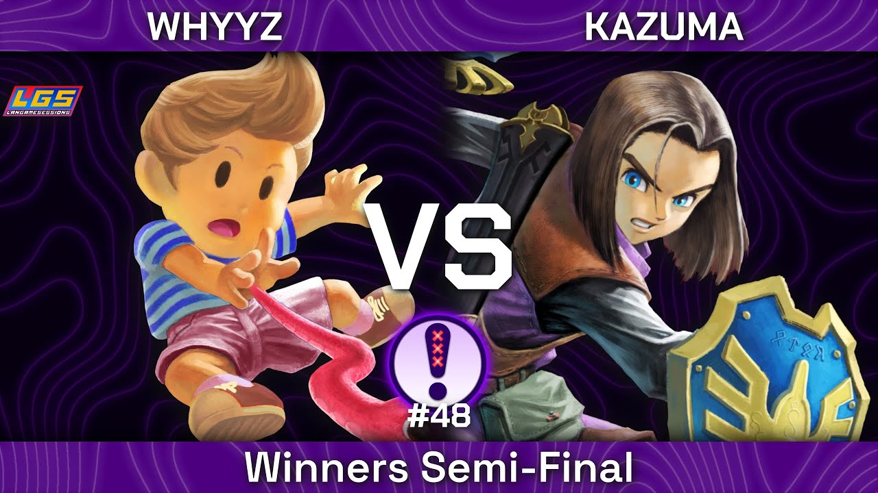 LGS | WhYYZ VS Kazuma - Winners Semis - LGS: The Sidequest 48 - SSBU