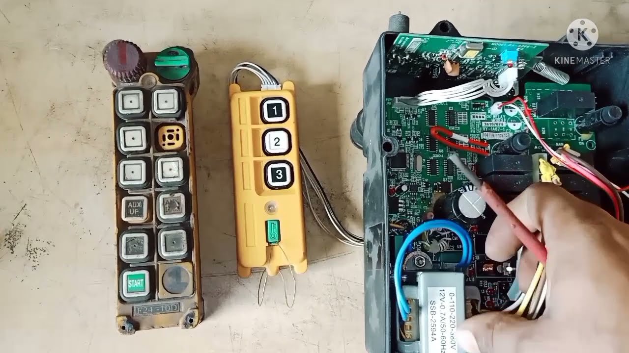 How a Eot crane remote work ? Eot crane wireless remote working principle / How Eot crane work ?