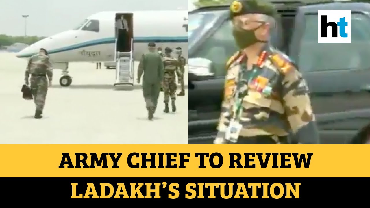 Watch: Indian Army Chief leaves for Ladakh to take stock of ground situation