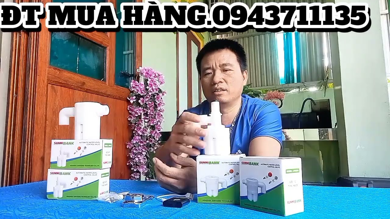 BỘ PHAO CƠ TỰ ĐỘNG KHÓA NGẮT NƯỚC CHỐNG TRÀN THÔNG MINH 