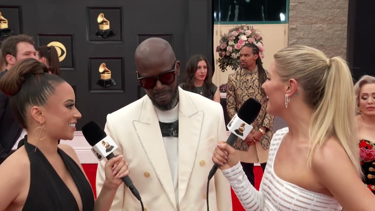 BLACK COFFEE Red Carpet Interview | 2022 GRAMMYs