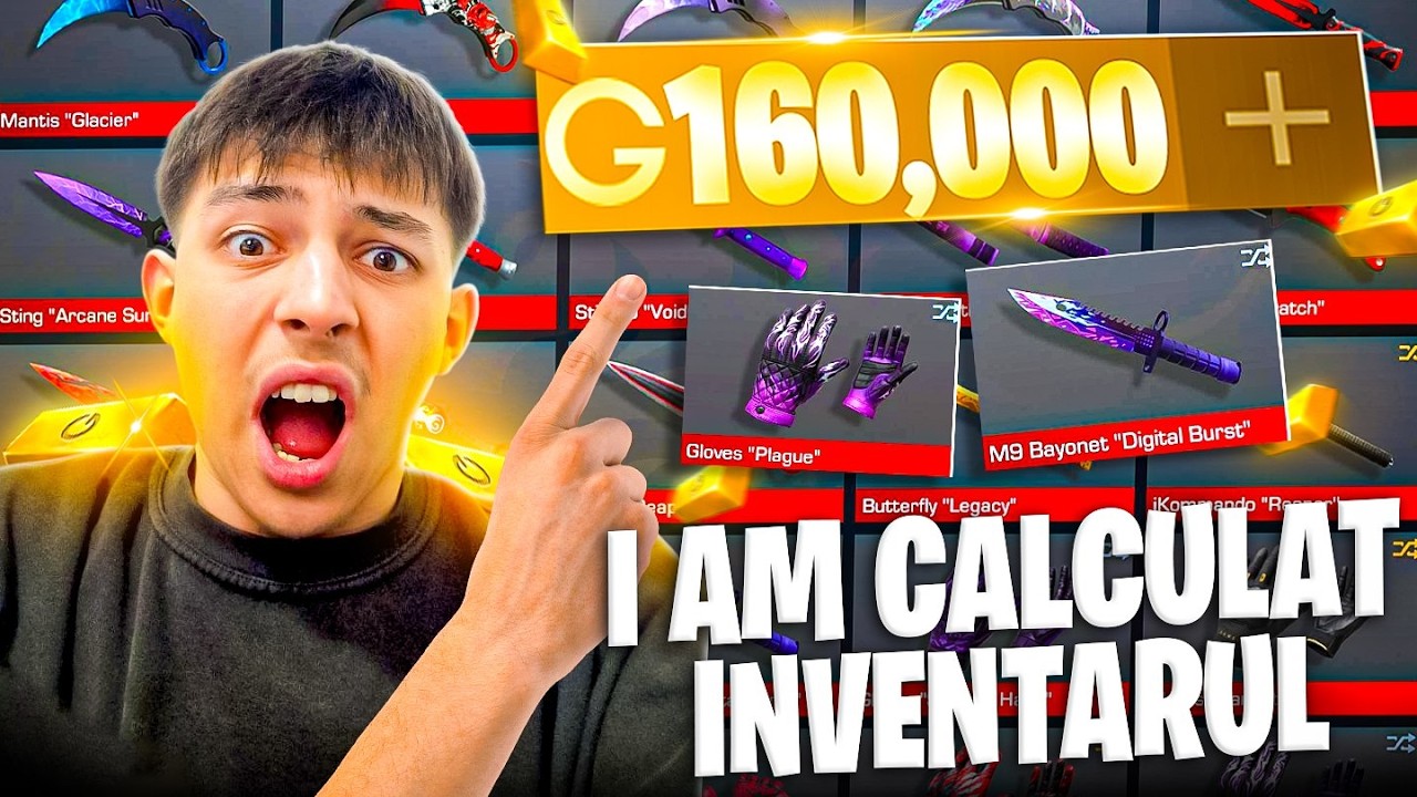 ARE UN INVENTAR DE PESTE 160.000 GOLD PE STANDOFF2!! 😱🤑