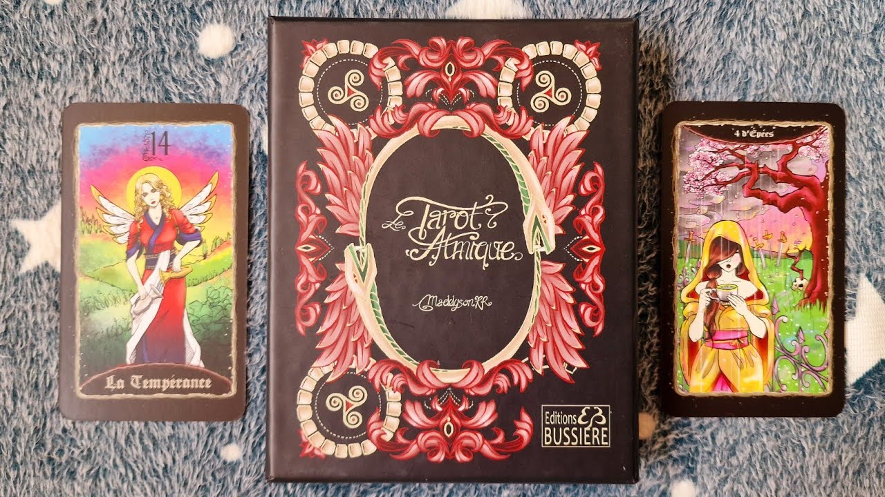 ⭐️ Le tarot Atmique de Maddyson KR aux Editions Bussière ⭐️