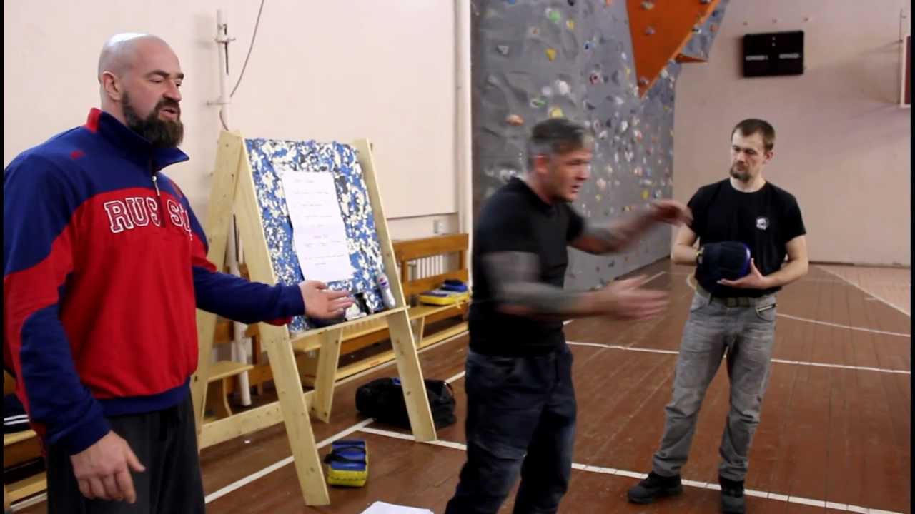 Ли Моррисон и Сергей Бадюк в клубе Самооборона 100 %
