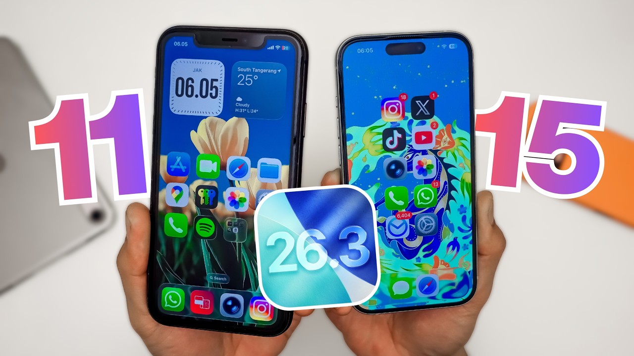 iOS 26.3 di iPhone 15 dan iPhone 11 Lancar? Battery Malah Boros?