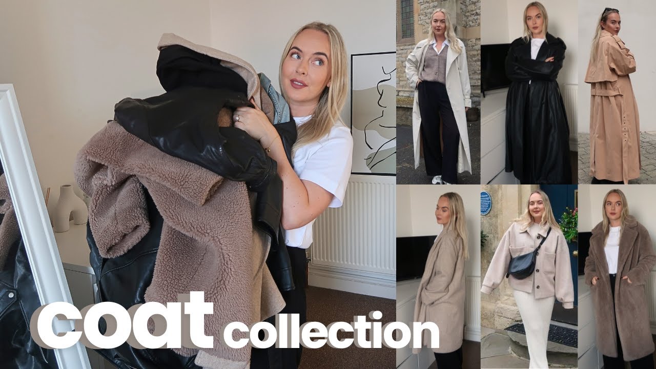 Huge coat + jacket collection try on + declutter | Jasmine McRae