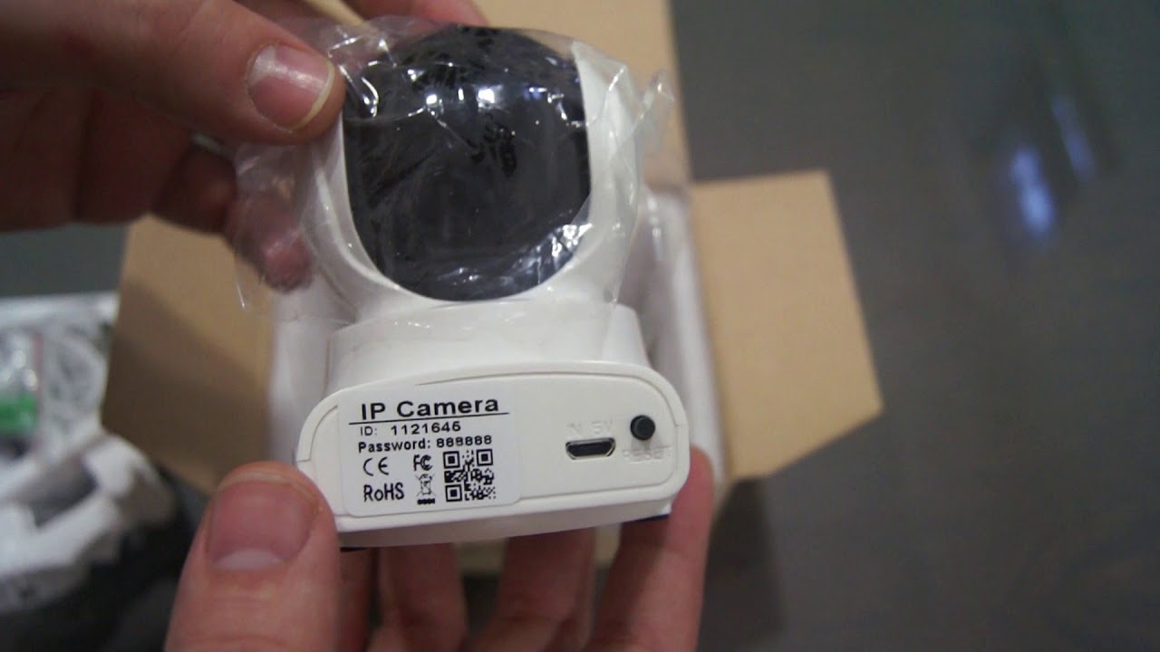 Sricam SP020 720P WiFi IP Camera - unboxing