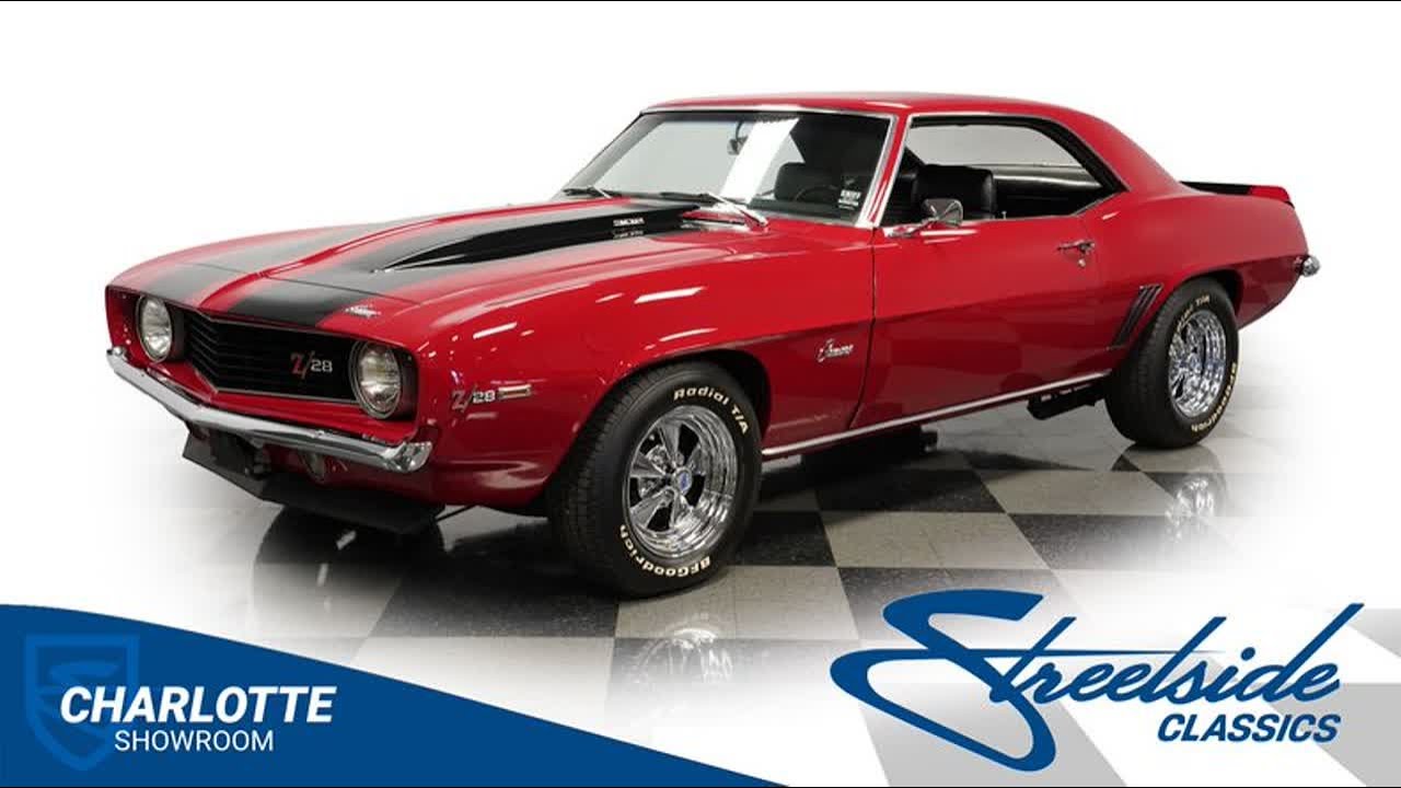 1969 Chevrolet Camaro Z28 9223-CHA for sale | Charlotte, Atlanta, Dallas, Tampa, Phoenix, Nashv...