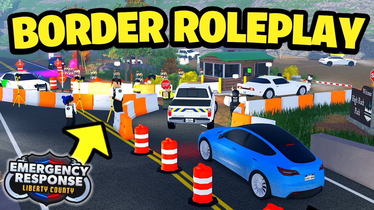 Играем на серверах ERLC Border Roleplay... (Экстренное реагирование округа Либерти)